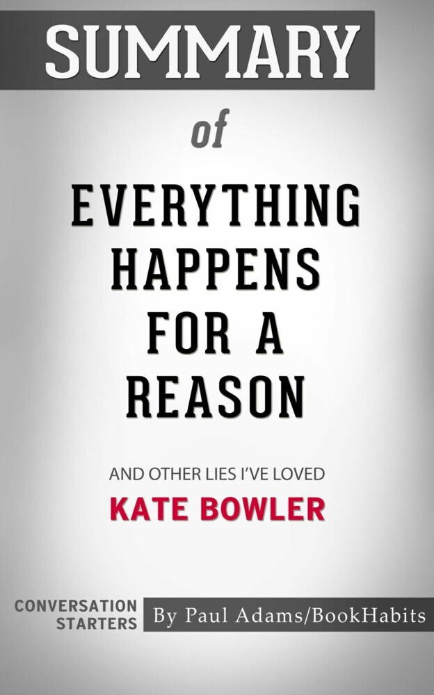 Summary of Everything Happens for a Reason main product photo