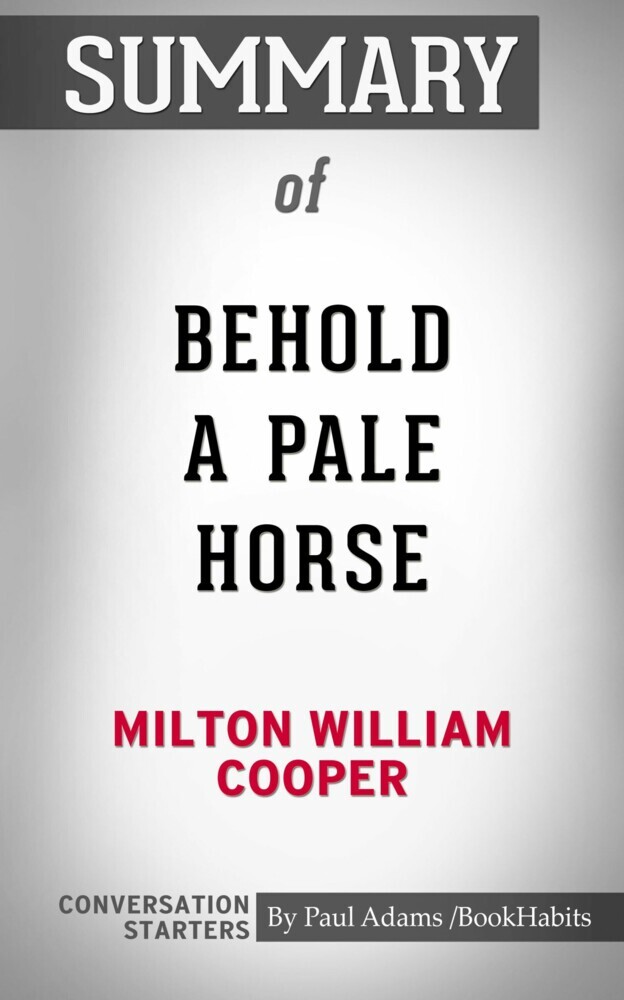 Summary of Behold a Pale Horse main product photo