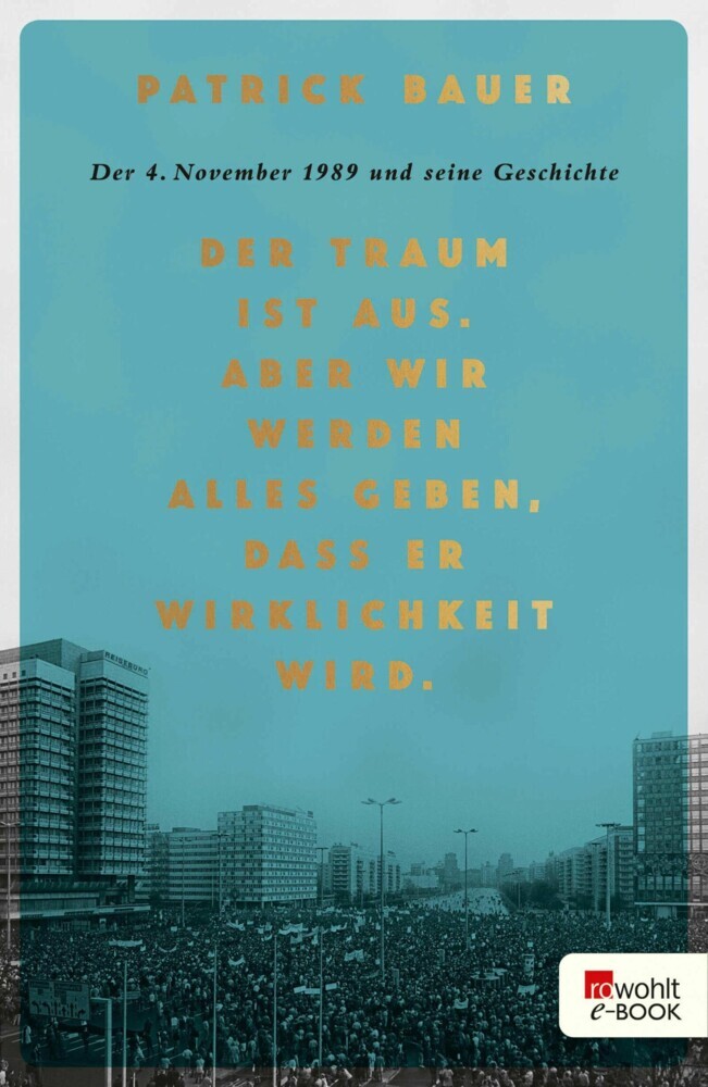 Der Traum ist aus. Aber wir werden alles geben, dass er Wirklichkeit wird. main product photo
