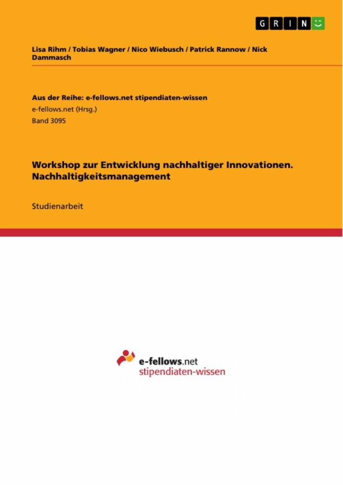 Workshop zur Entwicklung nachhaltiger Innovationen. Nachhaltigkeitsmanagement main product photo