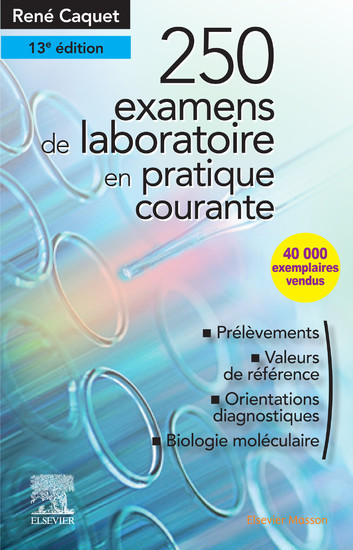 250 examens de laboratoire main product photo
