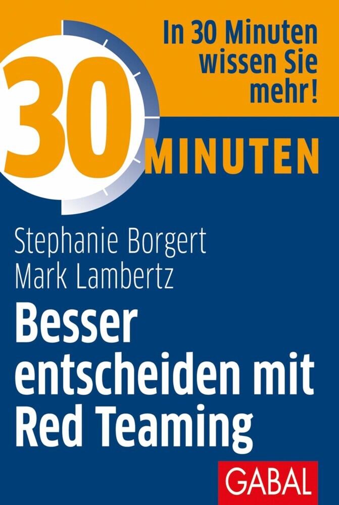 30 Minuten Besser entscheiden mit Red Teaming main product photo