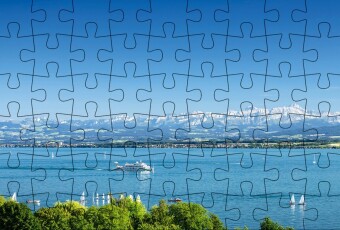 Puzzle-Postkarte Bodensee 2