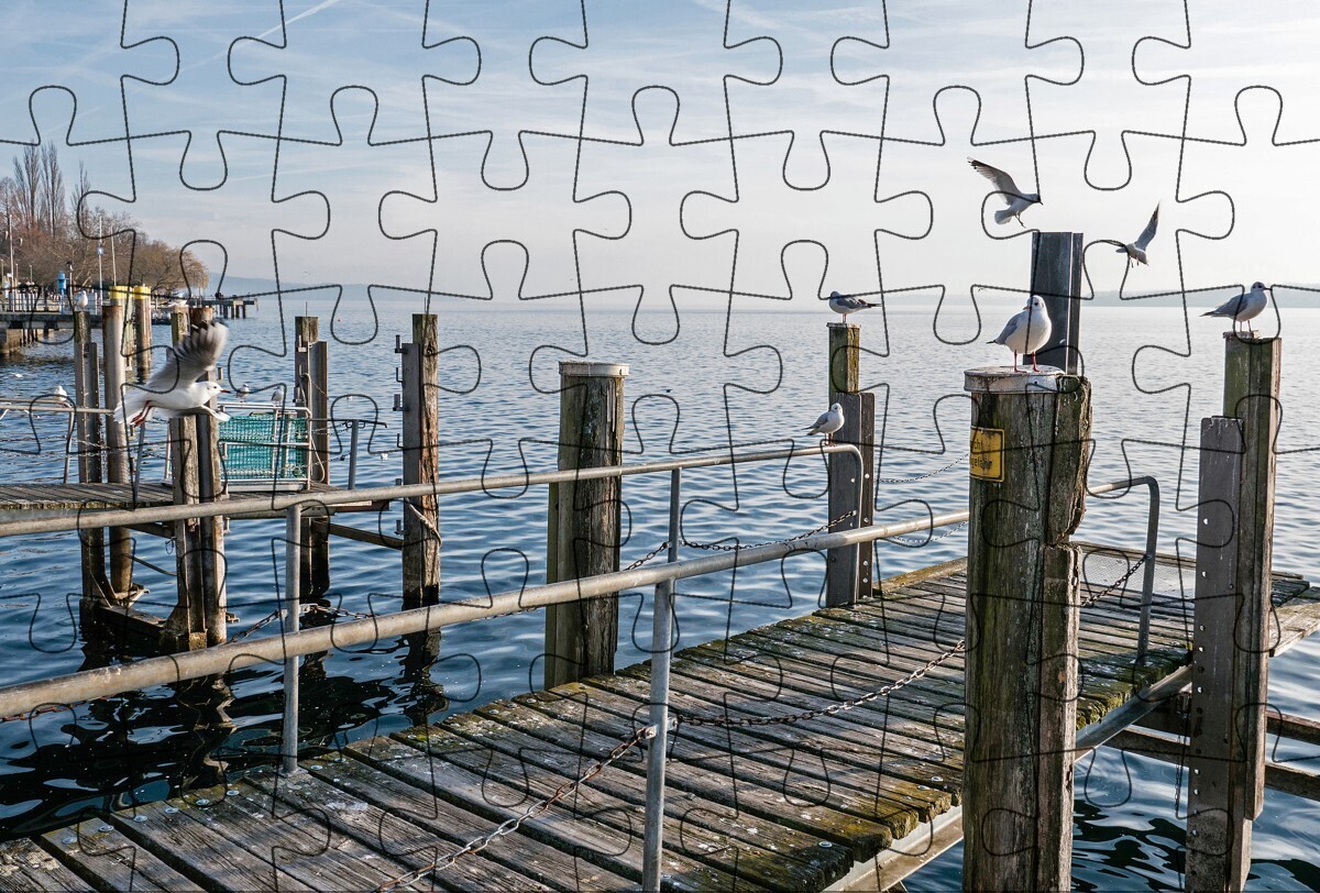 Puzzle-Postkarte Bodensee 1 main product photo