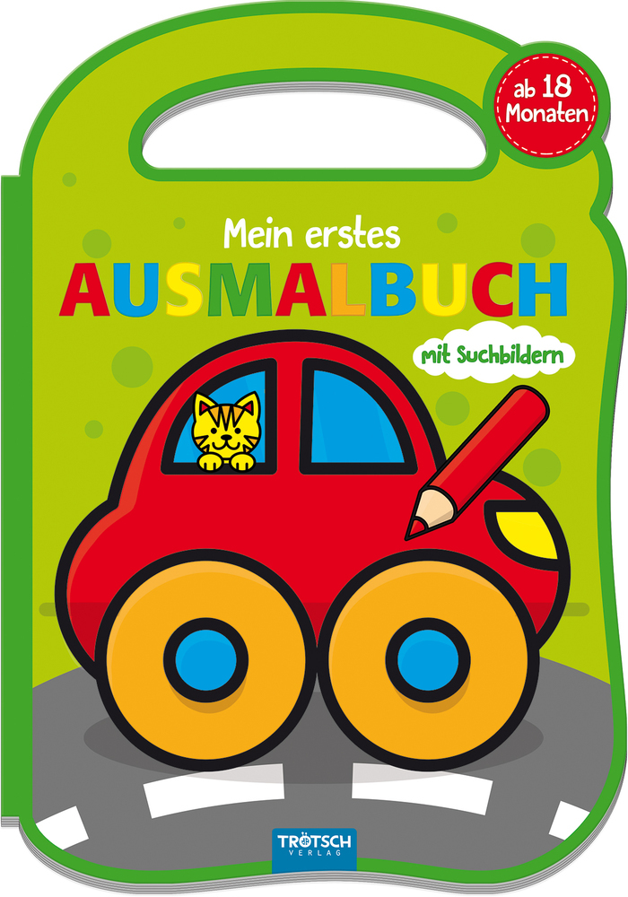 Mein erstes Ausmalbuch "Spielzeug" main product photo