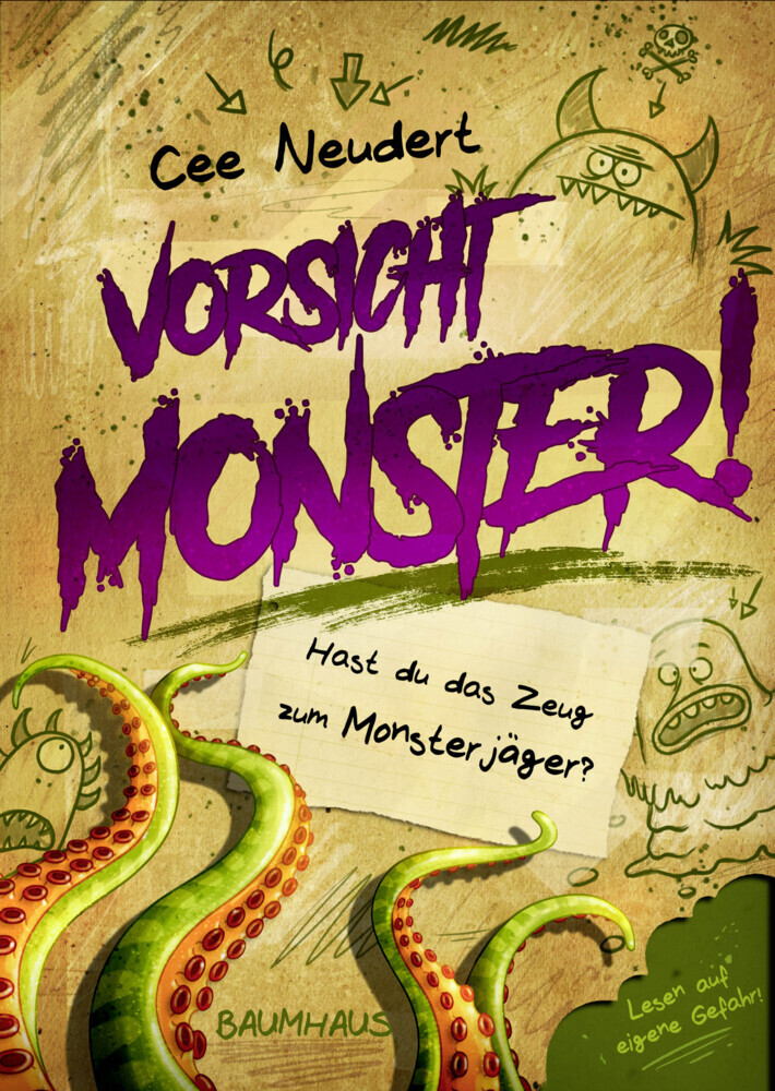 Vorsicht, Monster! - Hast du das Zeug zum Monsterjäger? (Band 1) main product photo