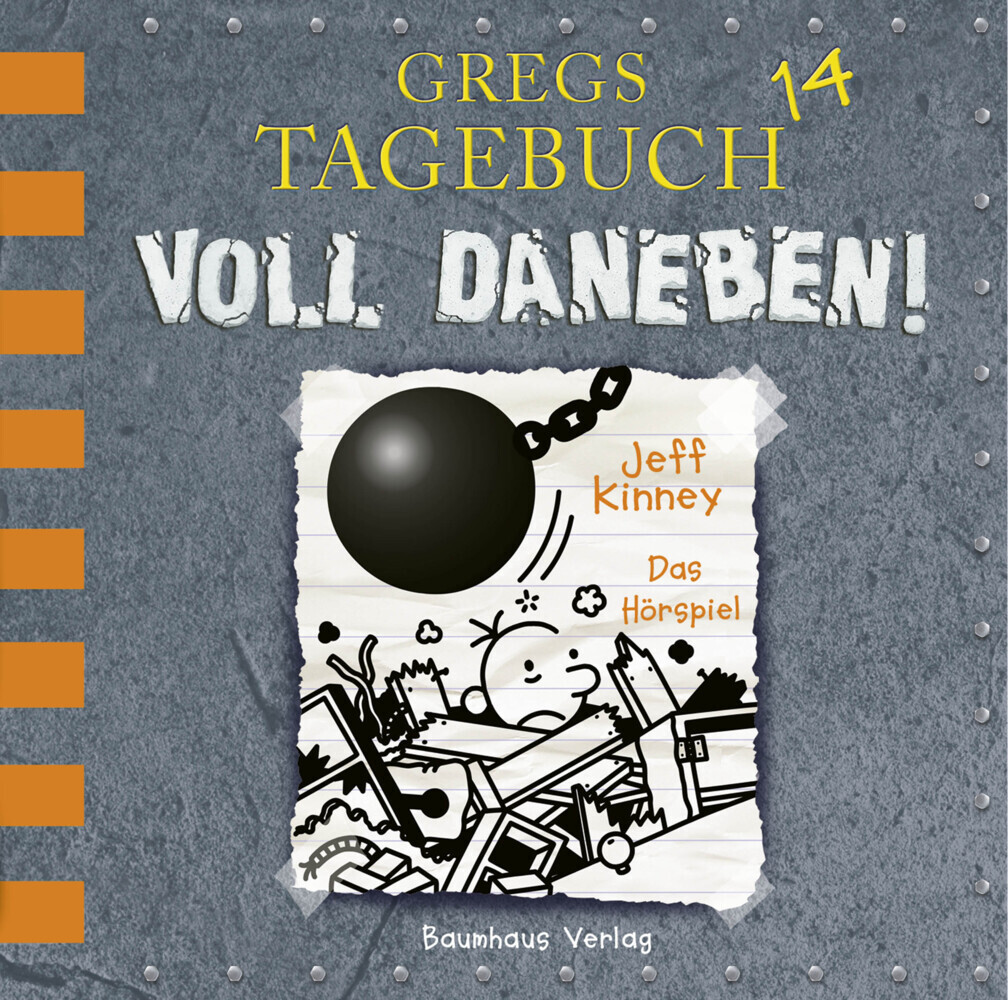 Gregs Tagebuch, Voll daneben, 1 Audio-CD main product photo