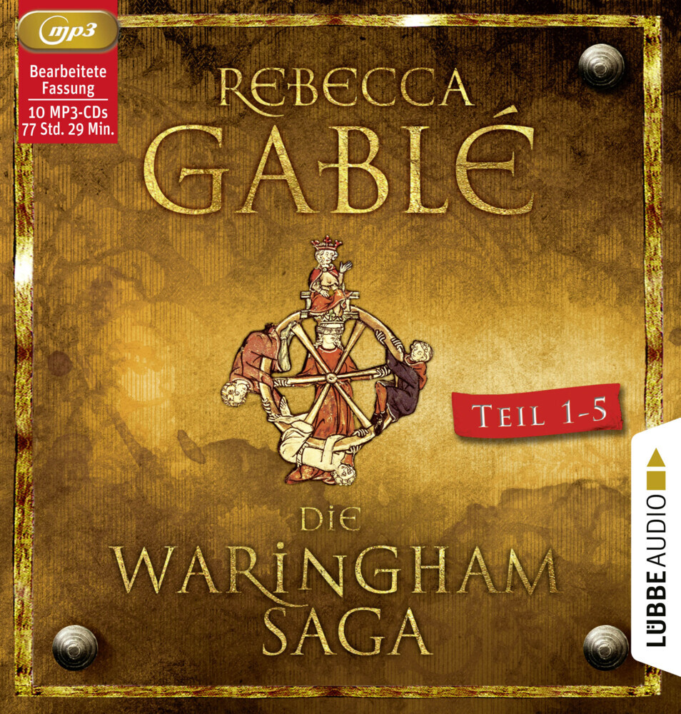 Die Waringham-Saga - Teil 1-Teil 5, 10 Audio-CD, 10 MP3 main product photo