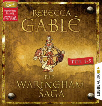 Die Waringham-Saga - Teil 1-Teil 5, 10 Audio-CD, 10 MP3