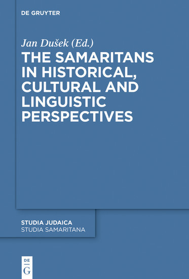 The Samaritans in Historical, Cultural and Linguistic Perspectives main product photo