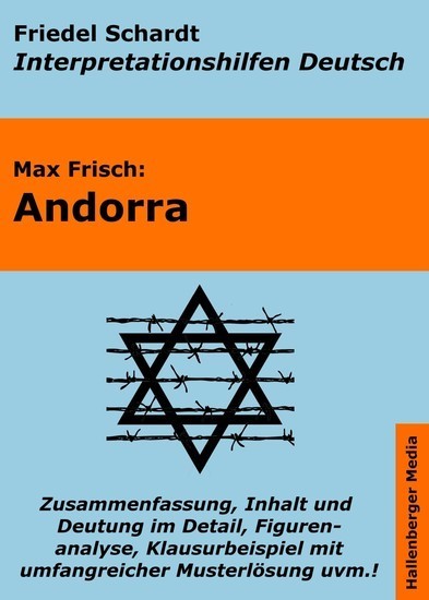 Andorra - Lektürehilfe und Interpretationshilfe: Interpretationen und Vorbereitungen für den Deutschunterricht main product photo