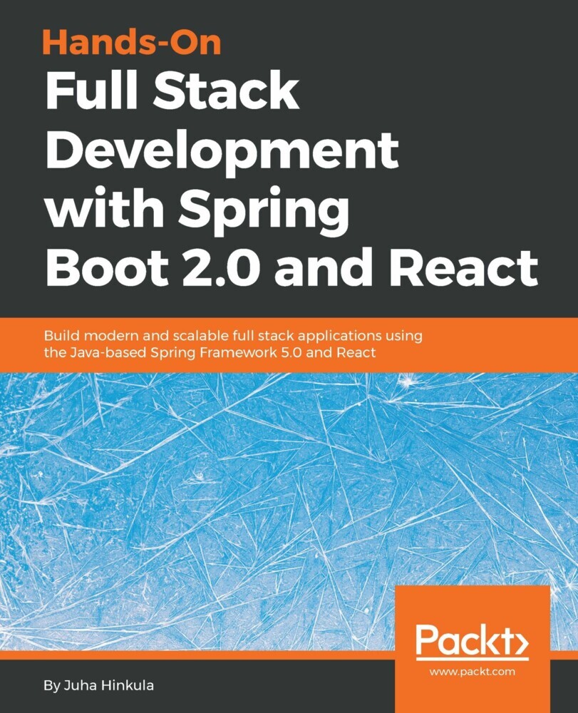 Hands-On Full Stack Development with Spring Boot 2.0 and React main product photo