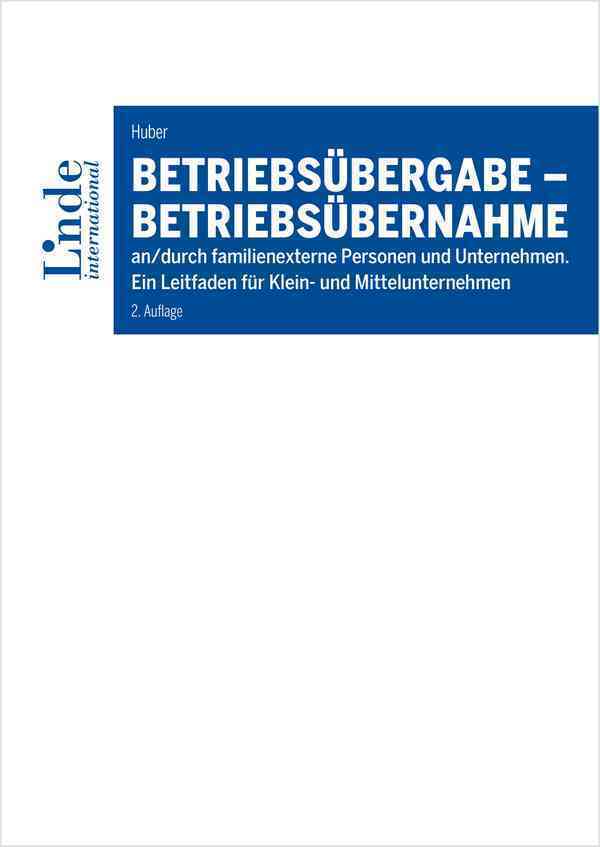 Betriebsübergabe - Betriebsübernahme main product photo