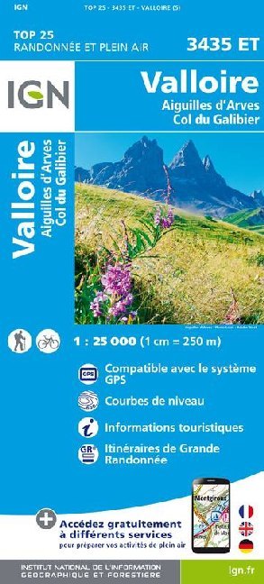 3435ET Valloire.Aiguilles d'Arves.Col du Galibier main product photo