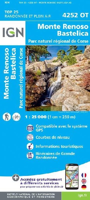 4252OT Monte Renoso Bastelica Parc National de Corse main product photo