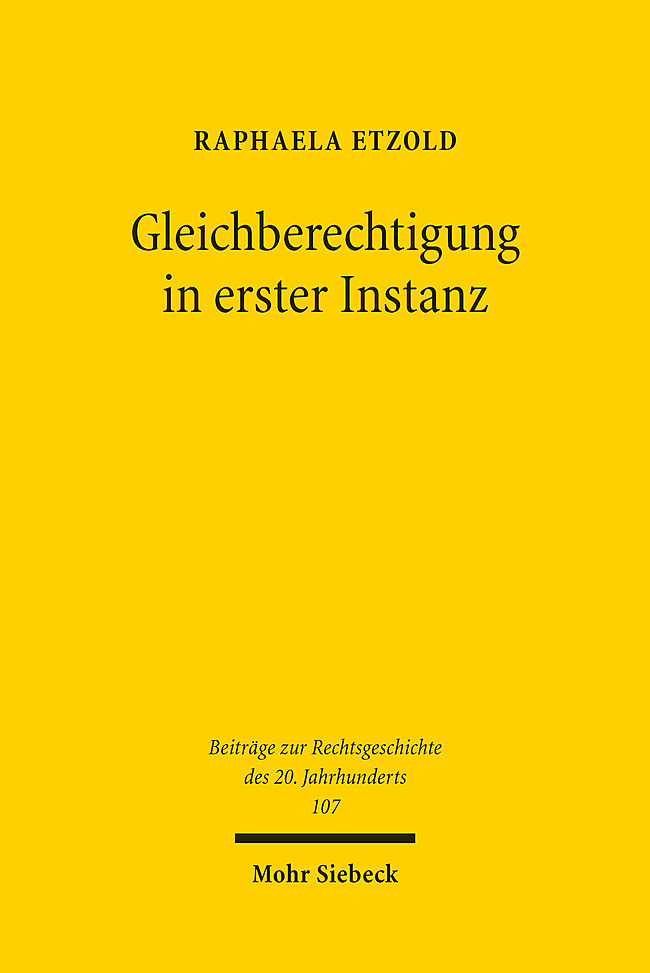 Gleichberechtigung in erster Instanz main product photo