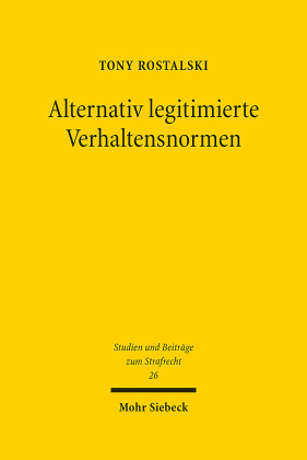 Alternativ legitimierte Verhaltensnormen