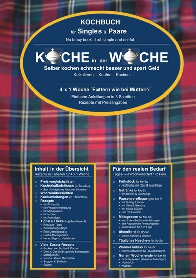 Koche in der Woche - Kochbuch für Singles und Paare main product photo