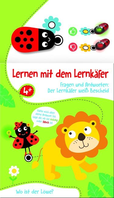 Lernen mit dem Lernkäfer - Löwe, m. Spielfigur main product photo