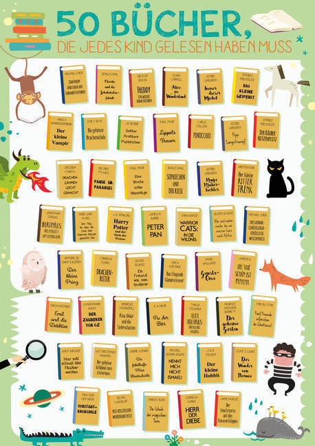 50 Kinderbücher, die du gelesen haben musst main product photo