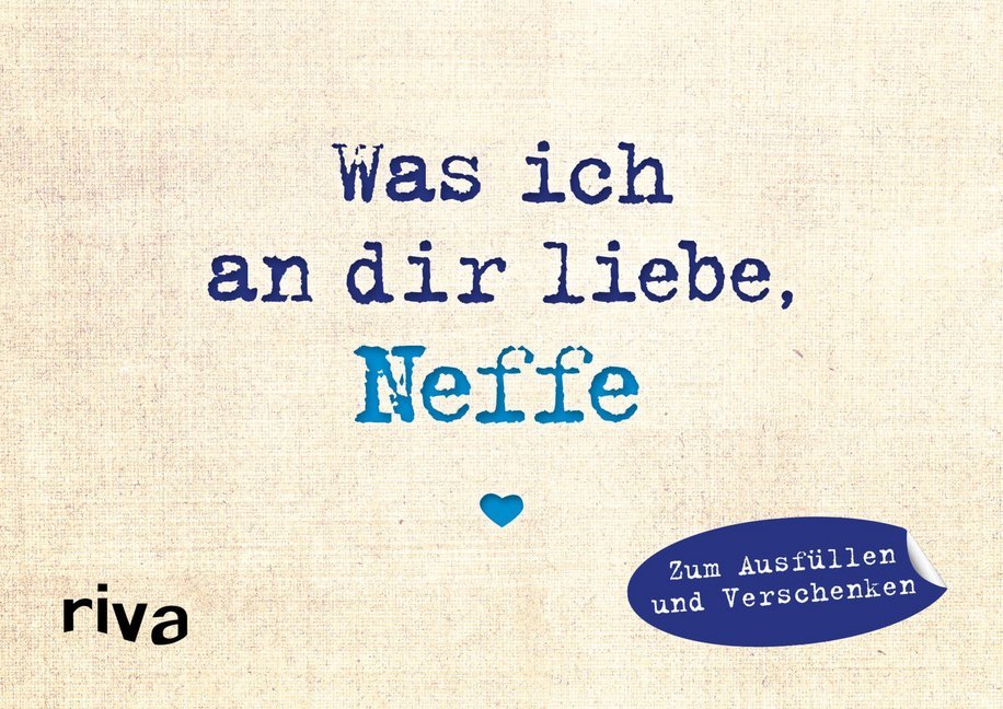 Was ich an dir liebe, Neffe - Miniversion main product photo