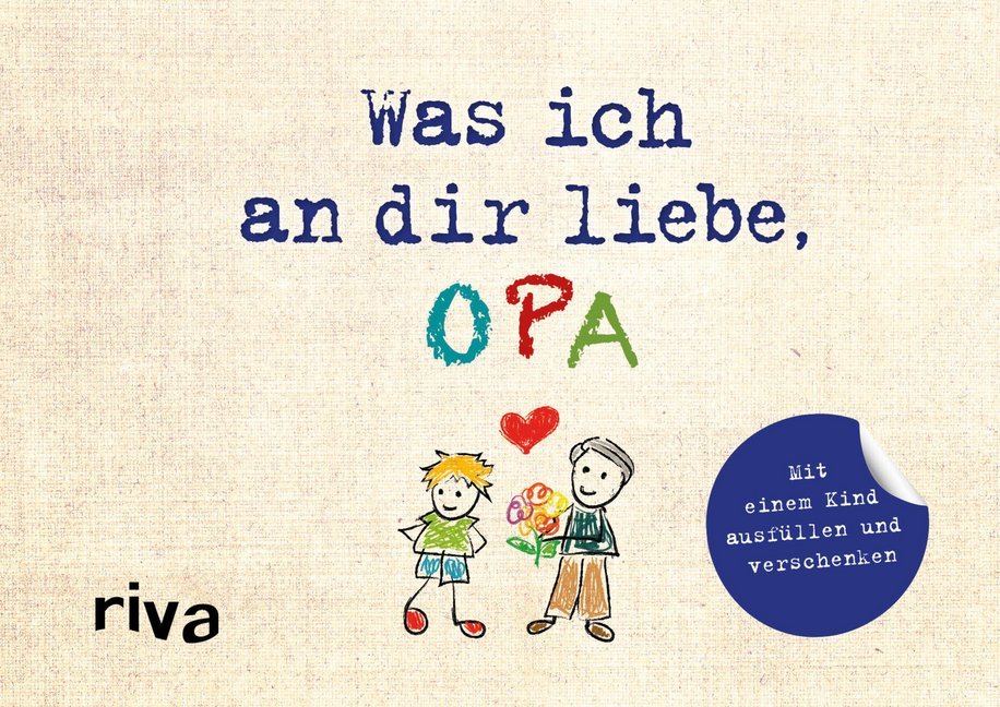 Was ich an dir liebe, Opa - Version für Kinder main product photo