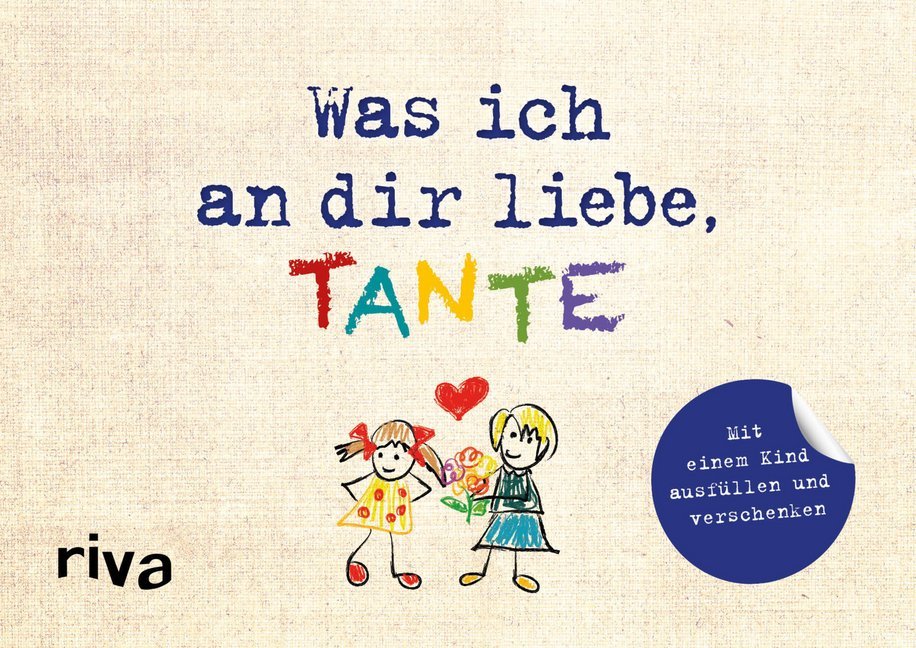 Was ich an dir liebe, Tante - Version für Kinder main product photo