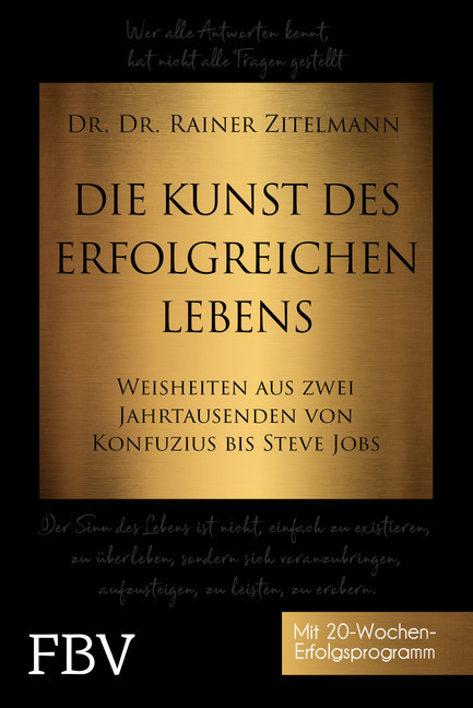 Die Kunst des erfolgreichen Lebens main product photo