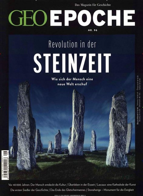 GEO Epoche / GEO Epoche 96/2019 - Revolution in der Steinzeit main product photo