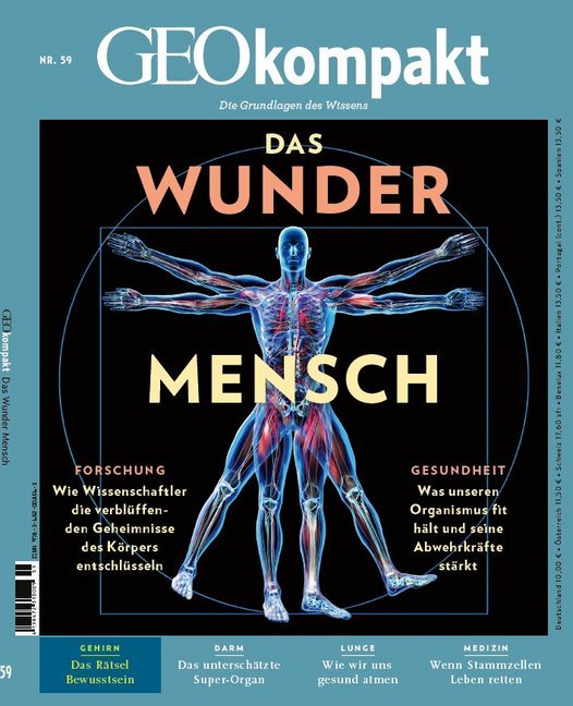 GEOkompakt / GEOkompakt 59/2019 - Der menschliche Körper main product photo