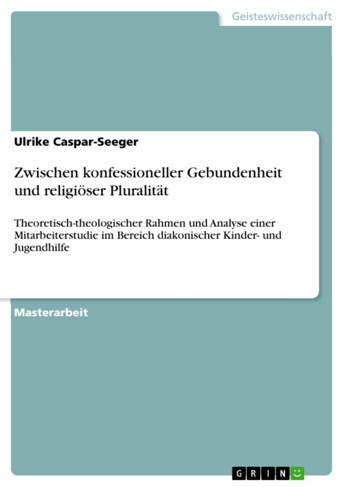 Zwischen konfessioneller Gebundenheit und religiöser Pluralität main product photo