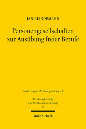 Personengesellschaften zur Ausübung freier Berufe