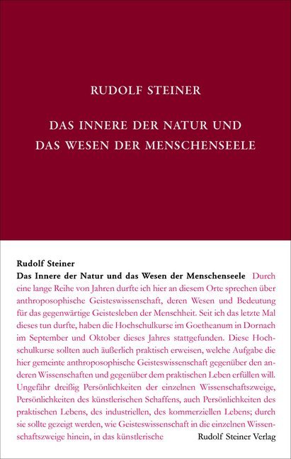 Das Innere der Natur und das Wesen der Menschenseele main product photo
