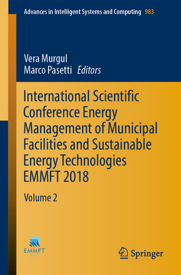 International Scientific Conference Energy Management of Municipal Facilities and Sustainable Energy Technologies EMMFT 2018 main product photo