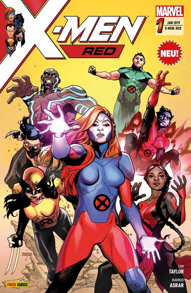 X-Men: Red 1 - Gedankenspiele main product photo