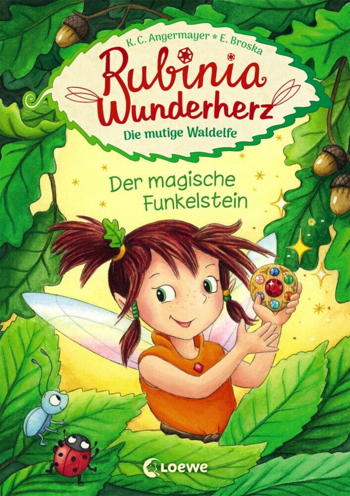 Rubinia Wunderherz, die mutige Waldelfe (Band 1) - Der magische Funkelstein main product photo