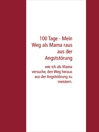 100 Tage - Mein Weg als Mama raus aus der Angststörung main product photo