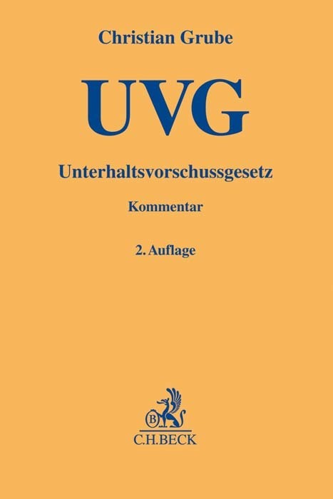 UVG Unterhaltsvorschussgesetz main product photo