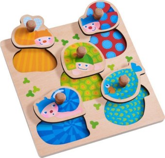 Greifpuzzle Bunte Tiere (Kinderpuzzle)