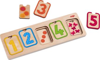 Erste Zahlen (Holzpuzzle)