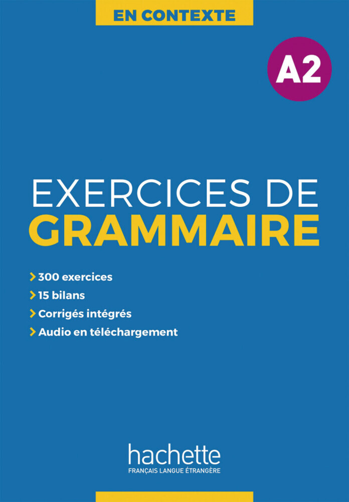 Exercices de grammaire en contexte A2 main product photo