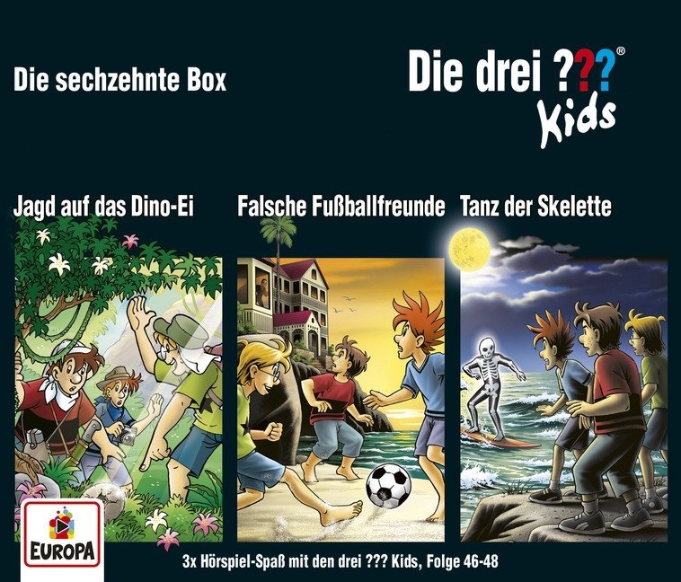 Die drei ??? Kids 3er Box. Box.16, 3 Audio-CD main product photo