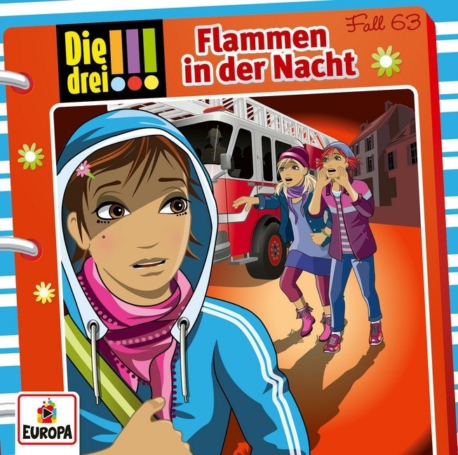 Die drei !!! - Flammen in der Nacht, 1 Audio-CD main product photo