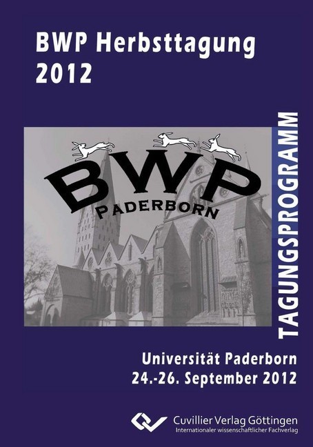 BWP Herbsttagung 2012 main product photo