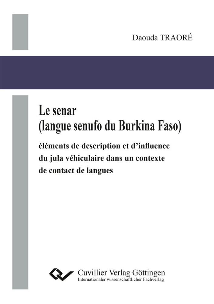 Le senar (langue senufo du Burkina Faso) main product photo