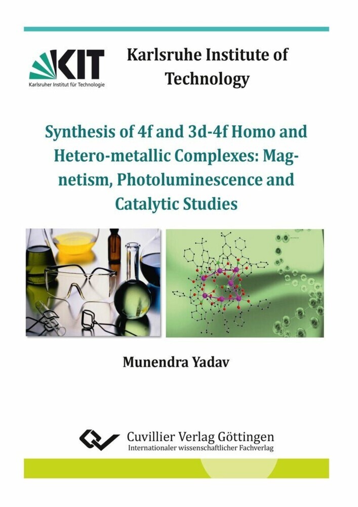 Synthesis of 4f and 3d-4f Homo and Heterometallic Complexes: main product photo