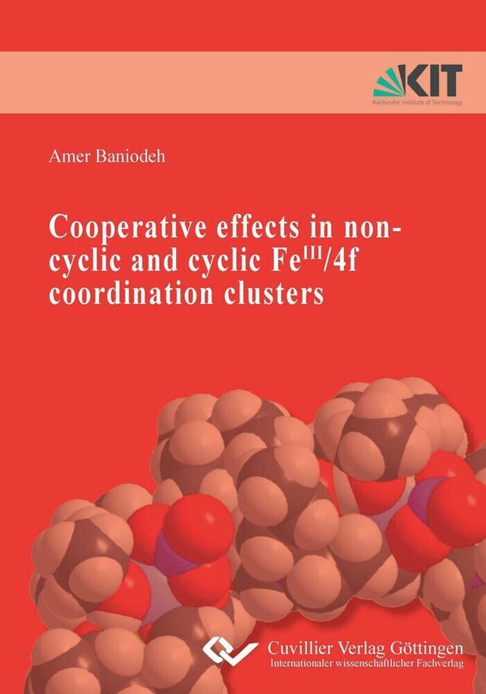 Cooperative effects in non-cyclic and cyclic FeIII/4f coordination clusters main product photo
