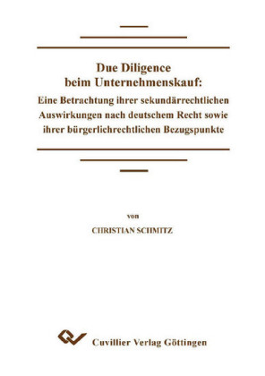 Due Diligence beim Unternehmenskauf