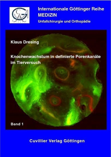 Knochenwachstum in definierte Porenkanäle im Tierversuch main product photo