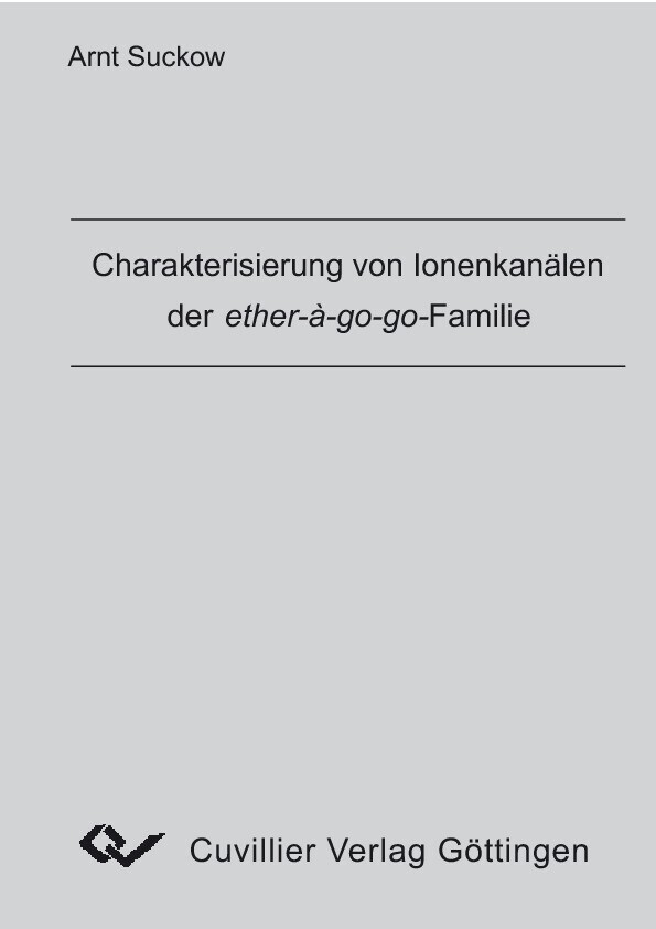 Charakterisierung von Ionenkanälen der ether-á-go-go-Familie main product photo